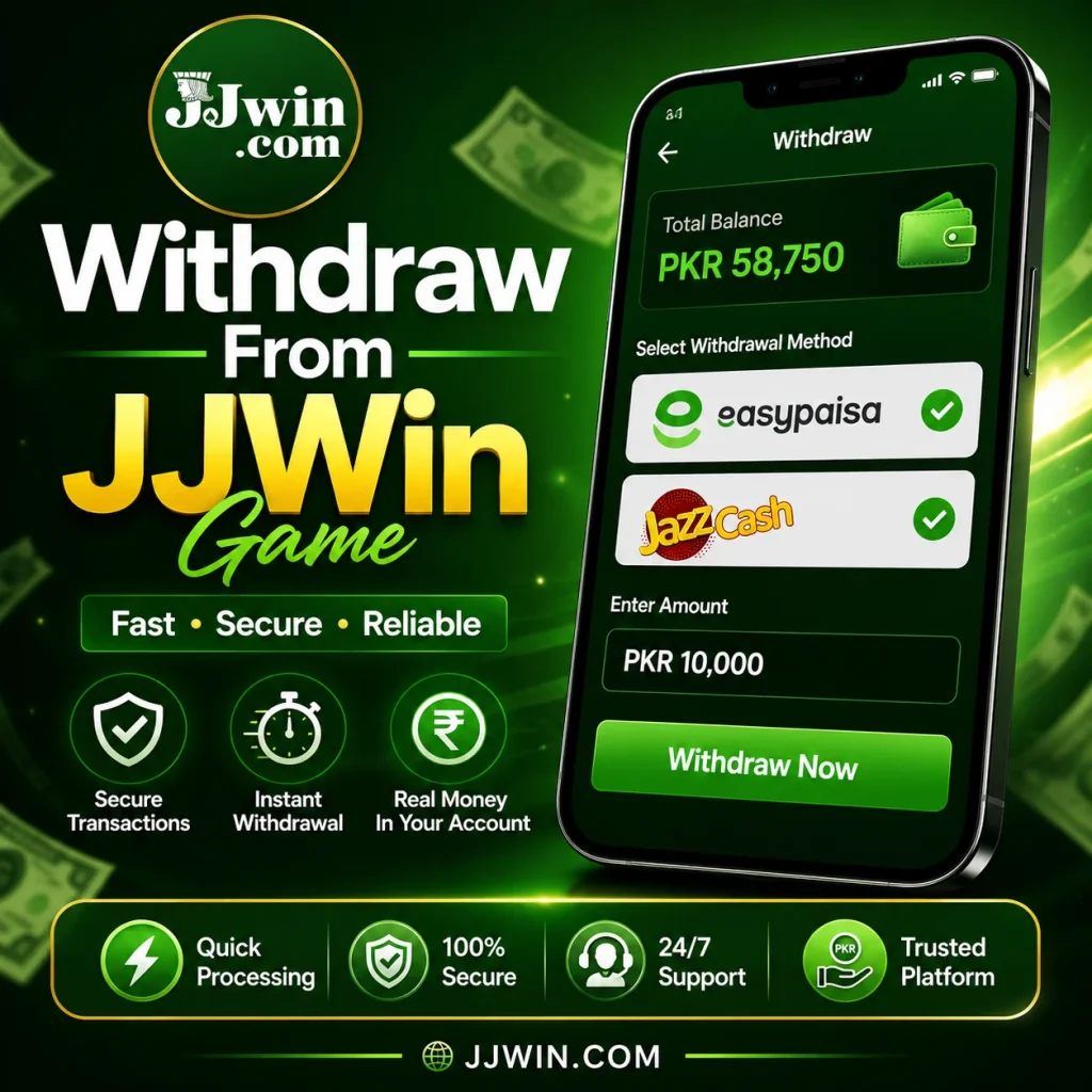 Withdraw From JJWin Game